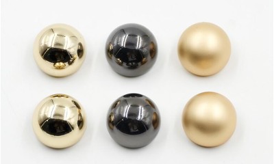 ZJ    球面蘑菇金屬高腳扣   襯衫扣  鋅合金電鍍  10mm 12mm 16mm  18mm  20mm  23mm  25mm 細節-2